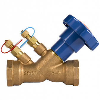 Клапан балансировочный VIR 9505 бронзовый резьбовой PN25