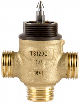 Клапан регулирующий трехходовой c электроприводом IMI TA CV316 MZ латунный резьбовой PN16 Клапан регулирующий трехходовой c электроприводом IMI TA CV316 MZ латунный резьбовой PN16