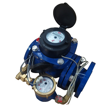 КВСХд IP68 тип-02 фланцевый комбинированный счетчик холодной воды PN16