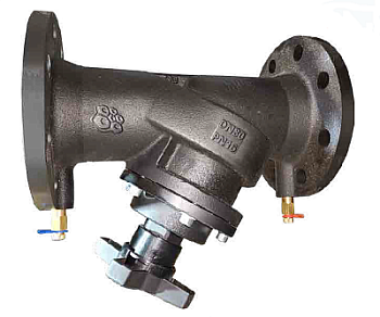 Клапан балансировочный Rushwork чугунный фланцевый PN16