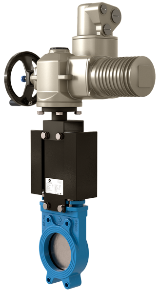 VA_ с электроприводом AUMA