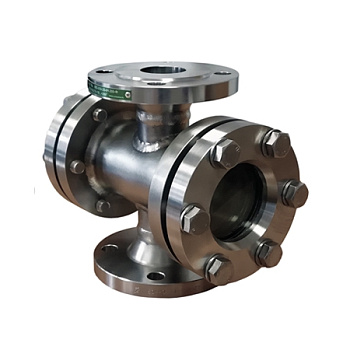 Стекло смотровое АСТА И253 нержавеющее, фланцевое PN 16 – 25 Стекло смотровое АСТА И253 нержавеющее, фланцевое PN 16 – 25