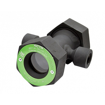 Стекло смотровое АСТА И333 стальное фланцевое PN16