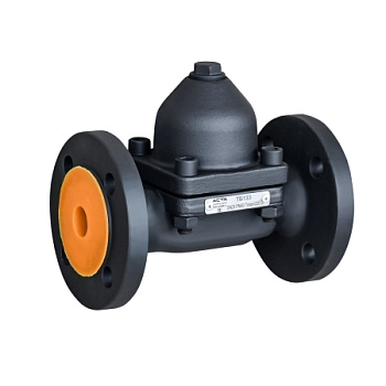 Конденсатоотводчик биметаллический АСТА ТБ133 стальной фланцевый PN40