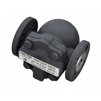 Поплавковый конденсатоотводчик АСТА ПМ123/223 чугунный фланцевый PN25