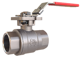 Кран шаровой полнопроходной RUSHWORK 7015 с ISO-фланцем нержавеющий муфтовый PN63 Кран шаровой полнопроходной RUSHWORK 7015 с ISO-фланцем нержавеющий муфтовый PN63