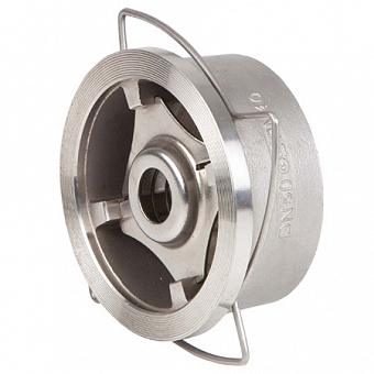 Клапан обратный пружинный Genebre 2415 нерж. сталь межфланцевый PN40 Клапан обратный пружинный Genebre 2415 нерж. сталь межфланцевый PN40