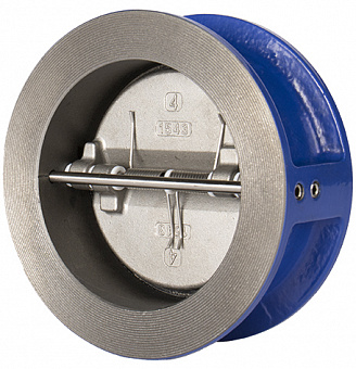 Клапан обратный двухстворчатый Genebre 2401 чугунный межфланцевый PN16 Клапан обратный двухстворчатый Genebre 2401 чугунный межфланцевый PN16