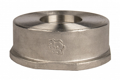 Клапан обратный пружинный RUSHWORK 404 нерж. сталь межфланцевый PN40 Клапан обратный пружинный RUSHWORK 404 нерж. сталь межфланцевый PN40