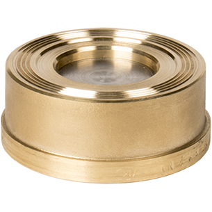 Клапан обратный пружинный ZETKAMA 275H латунный межфланцевый PN16 Клапан обратный пружинный ZETKAMA 275H латунный межфланцевый PN16