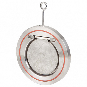 Клапан обратный одностворчатый Genebre 2406 нерж. сталь межфланцевый PN16 Клапан обратный одностворчатый Genebre 2406 нерж. сталь межфланцевый PN16