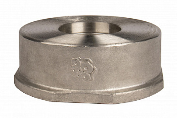 Клапан обратный пружинный RUSHWORK 404 нерж. сталь межфланцевый PN40 Клапан обратный пружинный RUSHWORK 404 нерж. сталь межфланцевый PN40